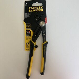 STANLEY FatMax Groove Joint Pliers 8" 84-637, locking NEW